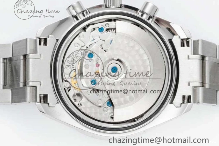 0217 Speedmaster Racing Master SS HKF Best Edition Black Dial on SS Bracelet A Versatile 7810